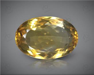 Yellow Citrine Natural Certified  9.2CTS-8391